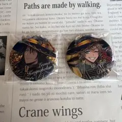 ツイステ・ブルームバースデー缶バッジ2個セット