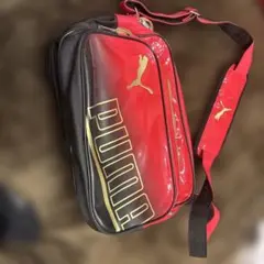 プーマ エナメルバッグ