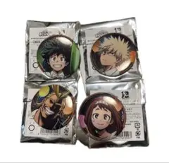 僕のヒーローアカデミア オーロラ缶バッジ 4種セット