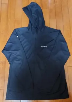 美品 montbell クールパーカ XL ブラック