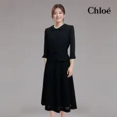 フリル黒スーツ