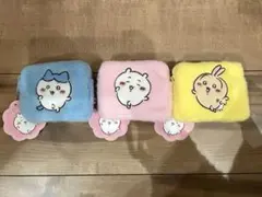 ちいかわ ハチワレ うさぎ ふわふわミニポーチ 3個セット