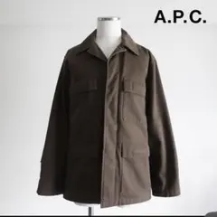 【フランス製】A.P.C. BDU Military Brown Jacketのサムネイル