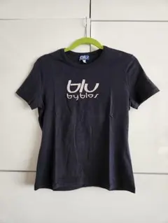 Burberry Blue Label ロゴTシャツ ブラック 38 - メルカリ