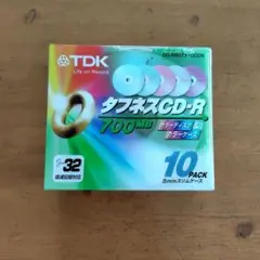 TDK タフネスCD-R 700MB 10枚パック