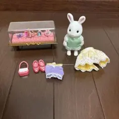 シルバニアファミリー 街のファッションコーデセット