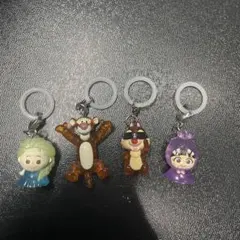 ディズニーキャラクターめじるしチャームセット