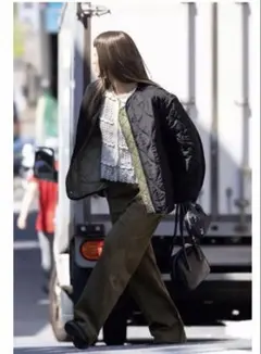 ZARAWOMANCOLLECTIONリバーシブルキルティングジャケット