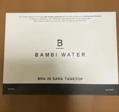 BAMBI WATER BRA IN SARA TANKTOP M ブラック