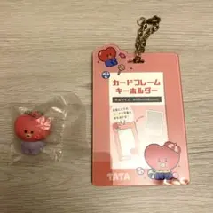 BT21 TATA カードフレーム キーホルダー & フィギュアキーチェーン