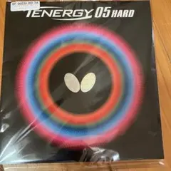 卓球　バタフライ　テナジー05ハード　赤　特厚