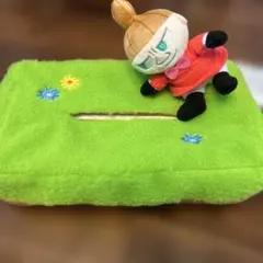 ムーミン リトルミイ ティッシュケース ぬいぐるみ付き