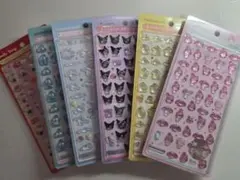 〜正規品〜 ボンボンドロップシール mini サンリオ 6枚セット