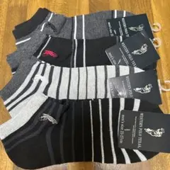 WESTERN POLO TEXAS メンズソックス 4色セット