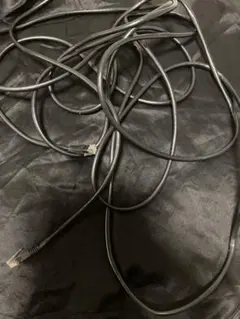 黒 LANケーブル 軽微な傷あり　CAT5E