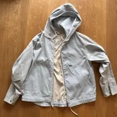 美品 L.L.Bean フーデッドジャケット ライトブルー メンズ Mのサムネイル