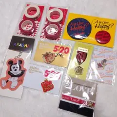 嵐 櫻井翔 缶バッジ チャーム 9点セット