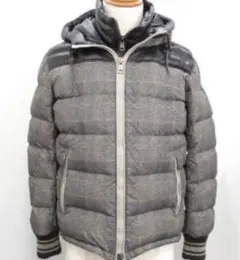 モンクレール★EUSEBE★サイズ0★美品★ブラウンチェック