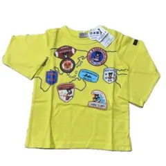 【新品】ミキハウス ダブルビー　スポーツプリント 長袖Tシャツ　日本製