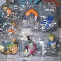 ドラゴンボール HG DG VS 孫悟空　孫悟天　ブロリー　ベジータ