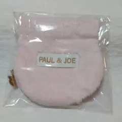 PAUL & JOE 猫型 ファーポーチ ピンクのサムネイル