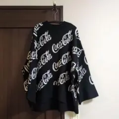 Coca-Cola ロゴニットセーター Sサイズ