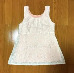 【極美品】Rady Aラインレースフラワータンクトップ　F 裏地付き　Y2Kのサムネイル