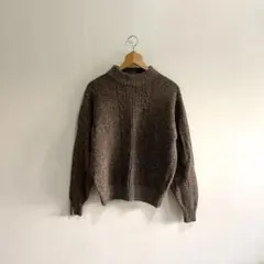 J.PRESS 毛89%ニット　S