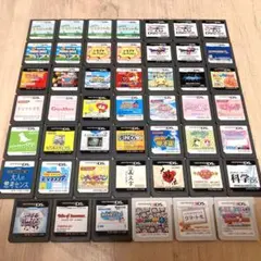 動作未確認 DS 3DS ソフト 48本 ジャンク まとめ売り