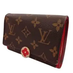 ルイヴィトン　　モノグラム　ポルトフォイユフロール　折り財布