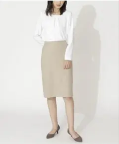[洗える]NATURAL BEAUTY BASIC スカート