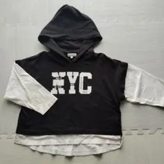 値下げしました　SHOO LA RUE NYCプリントトレーナー 120sizeのサムネイル