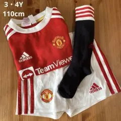 【新品・未使用】マンチェスターユナイテッド　キッズ　ウェア・ソックス 100cm