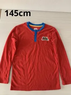 スーパーマリオ　長袖　ロンT 薄薄裏起毛　柔らかい　140cm 150cm 仮装