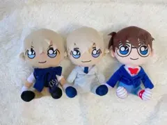 名探偵コナンprecialityぬいぐるみ3体 安室透降谷零江戸川コナン