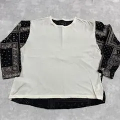 SOPHNET. 21AW バンダナ切替 カットソー パネルレイアウト