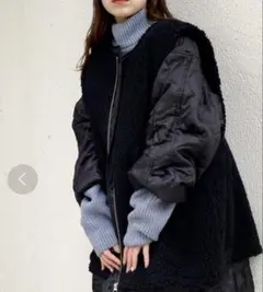 Chico キルティングライナー+ボアベストSET アウター