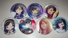 白石杏 缶バッジセット7点