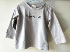 agnès b. グレー 長袖Tシャツ 2歳
