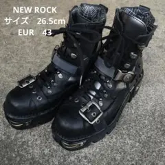 NEW ROCK skull buckles boots マイケルジャクソン - メルカリ