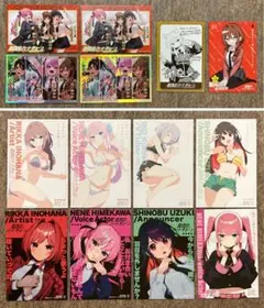 真夜中ハートチューン 先行上映入場特典 ミニ色紙 おみくじ セット