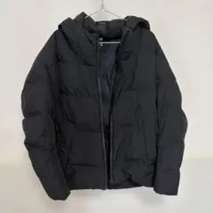 UNIQLO ダウンジャケット ブラック フード付き