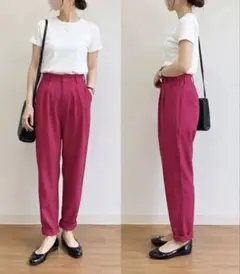 LAUTREAMONT ピンクパンツ 36のサムネイル