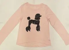 GapKids プードルデザイン 長袖Tシャツ 犬