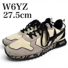 W6YZ ウィズJET-M ナイロンスニーカー ホワイト×ブラック 27.5cmのサムネイル
