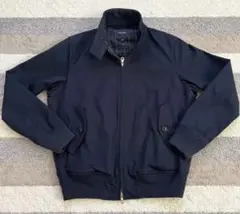 BEAMS ネイビー ジップアップジャケット M