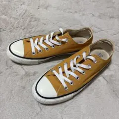CONVERSE 24cm マスタード ローカット スニーカー