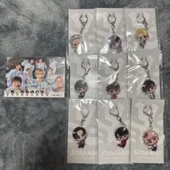 SnowMan すのチル アクリルキーホルダー　セット 9体 ポストカード