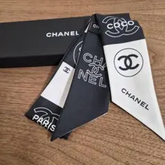未使用新品CHANEL　シルクスカーフ(バンダナ)　非売品