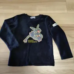 【美品】ポケモン ブラック・レックウザ　トレーナー 黒　130